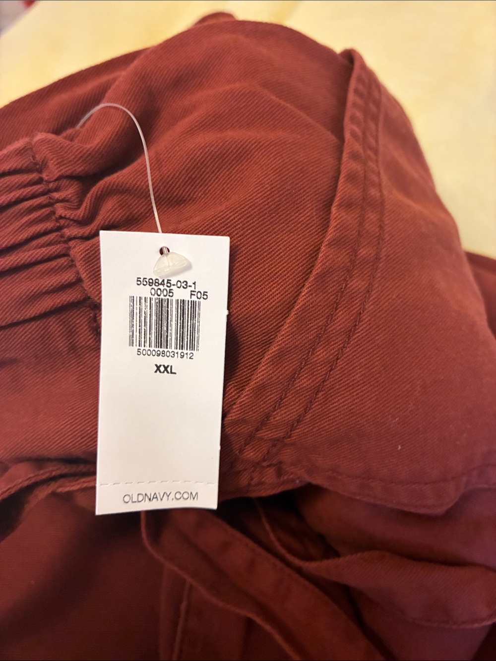 Casual Cargo Pants - Rust - Picture 5 of 5